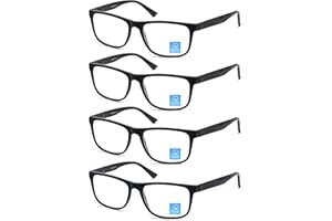 OLOMEE Blue Light Blocking Reading Glasses Men Large Oversized Square Readers Wide fit Cheaters for Men W/Big Head/Large Face