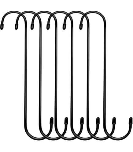 Paquete De 20 Ganchos En Forma De S De 3,4 Pulgadas, Perchas De