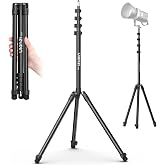 ULANZI T270 Light Stand - 8.8FT/270cm Adjustable Photography Light Stand Tripod, Aluminum Portable Studio Lighting Stand for Softbox, LED Video Light, Reflector, Strobe, Photo Video Photography