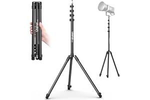 ULANZI T270 Light Stand - 8.8FT/270cm Adjustable Photography Light Stand Tripod, Aluminum Portable Studio Lighting Stand for Softbox, LED Video Light, Reflector, Strobe, Photo Video Photography