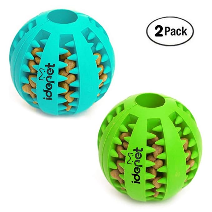 Idepet Pelota de Juguete para Perros, no tóxica para Perros Gatos ...