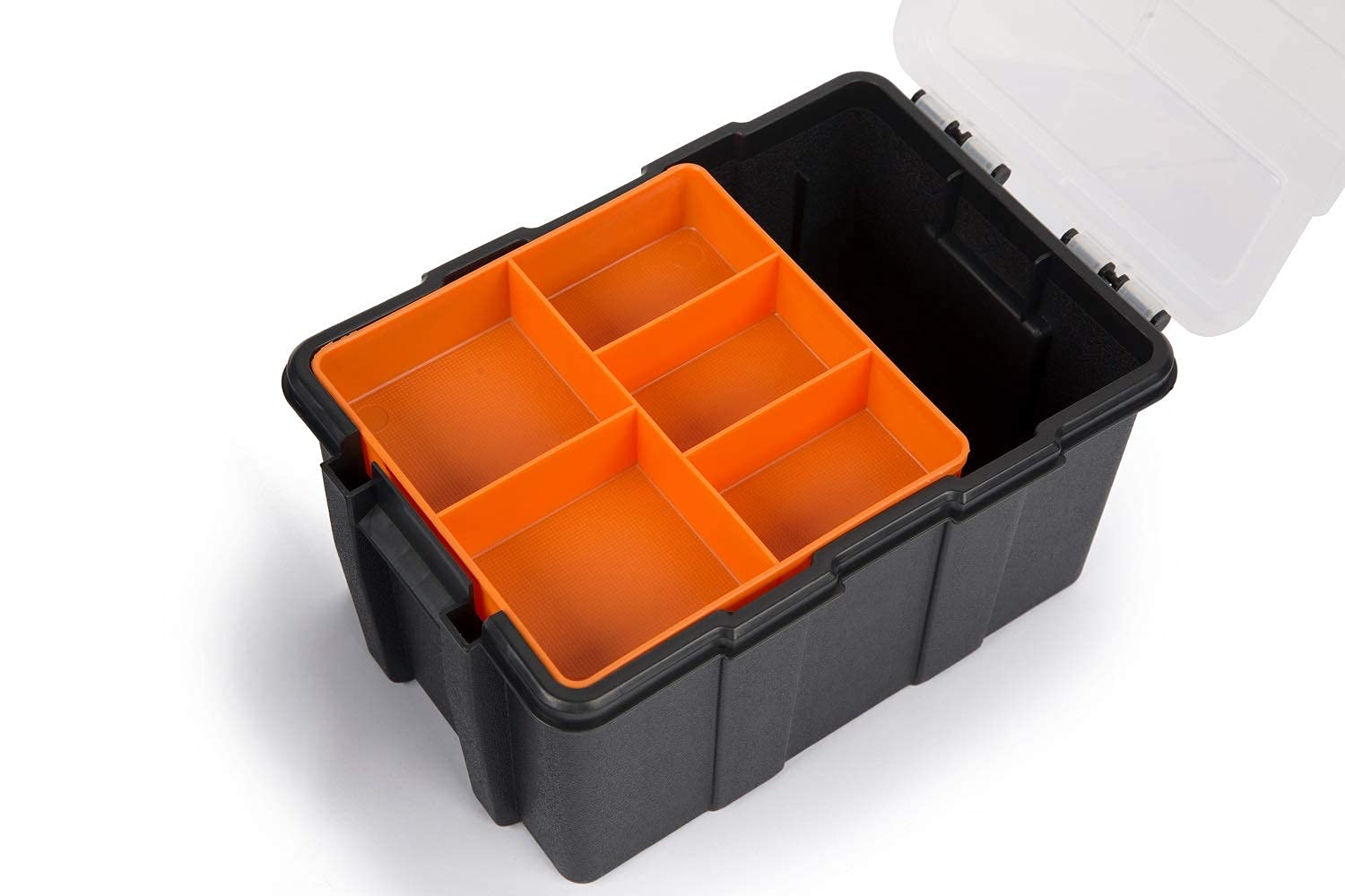 KENDO Sortierboxen für Kleinteile Set - 3-tlg. 32 Fächer - Sortimentskasten 8