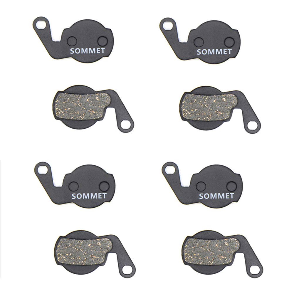 SOMMET 4 pairs Resin and Semi-Metallic Disc Brake Pads fit for Magura LOUISE 2007- onwards Type 6.1 and 6.2 MARTA 2009- JULIE HP Marta SL 2011 MTB DH ZSPB17-4