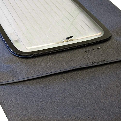 Compatible With Ford Mustang Convertible Soft Top with Heated Glass Window Two-Piece Factory Style Black Sailcloth 1994-2004 - Thumbnail 3