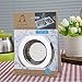A AULIFE Stainless Steel Kitchen Sink Strainer, Large Wide Rim 4.5