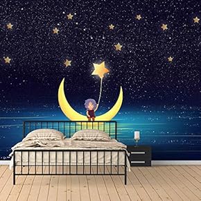 Wall Mural Dream World Removable Wallpaper Wall Sticker for Bedroom Living Room - 66x96 inches