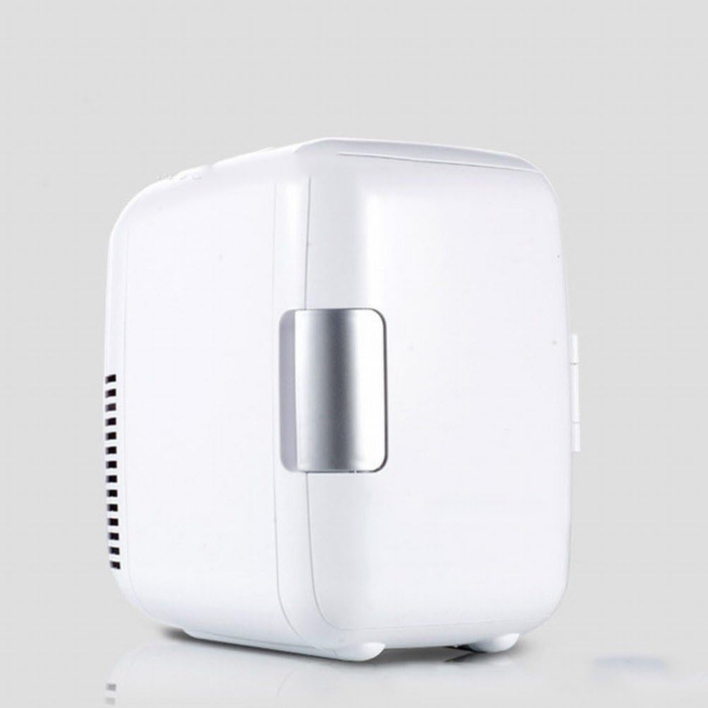 4L Mini car Small Refrigerator Home refrigerated Preservation Heating Insulation car refrigerator,White,23 * 16 * 25cm