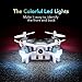 Mini Quadcopter Drone with Camera, EACHINE E10C Mini Drone with 2.0MP HD Camera Remote Control Nano Quadcopter for Kids LED RC Drone RTF Mode2