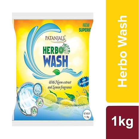 Patanjali Herbo Wash Detergent Powder, 1kg