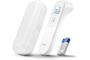 Yuwell Non-Contact Infrared Forehead Thermometer for Babies, Children, and Adults - Medical 3-Sensor High Accuracy, 1-Second 