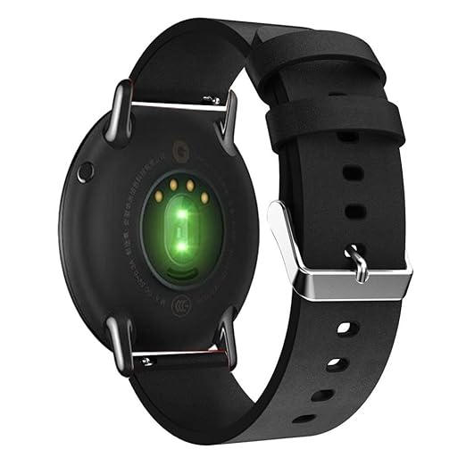 Alonea Replacement Leather Watch Bracelet Strap Band For Xiaomi Huami Amazfit A1602