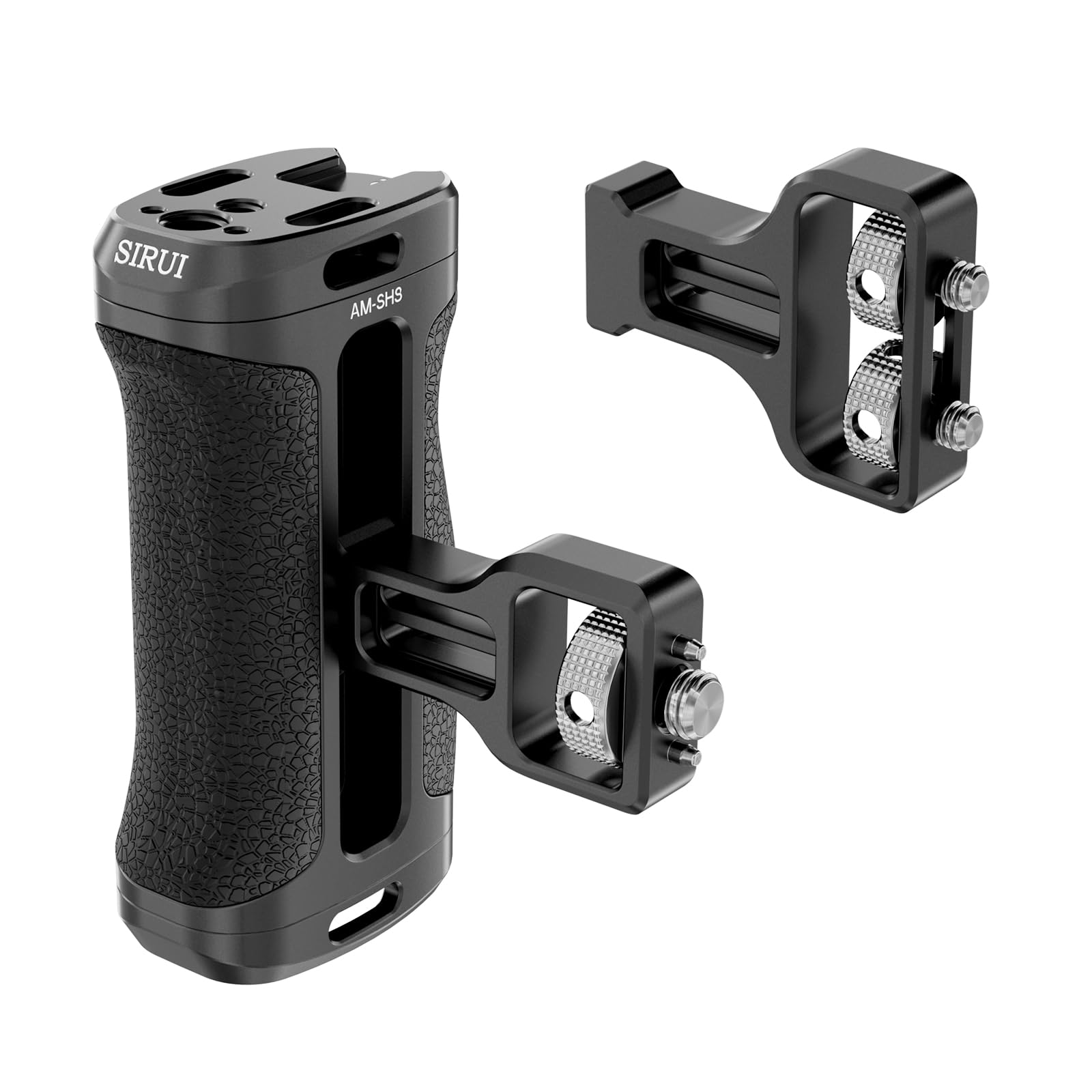 SIRUI Side Handle for ARRI Mount and Dual 1/4" Screw Mount, Lightweight Camera Cage Handle Grip, 1/4" and 3/8" Thread, Up and Down Adjustable Side Handle Grip, AM-SHS — image 1