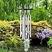 punada Premium Wind Chimes Outdoor, 22” Amazing Grace Wind Chimes for Outdoor Indoor Patio Garden Balcony, Beautiful Outdoor Decor (Silver)