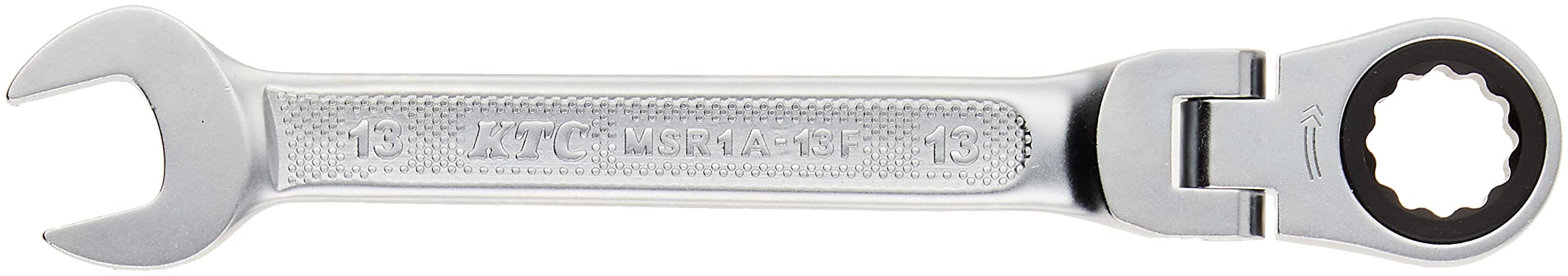 京都機械工具(KTC) ラチェットコンビネーションレンチ 首振りタイプ MSR1A13F 13mm商品画像