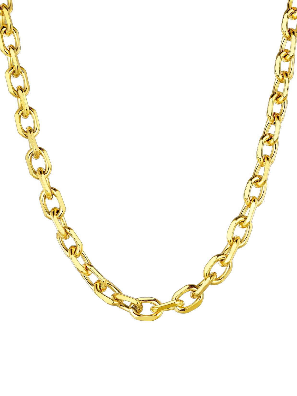 Gold Link Chain for Men Thick Chain Necklaces for Women