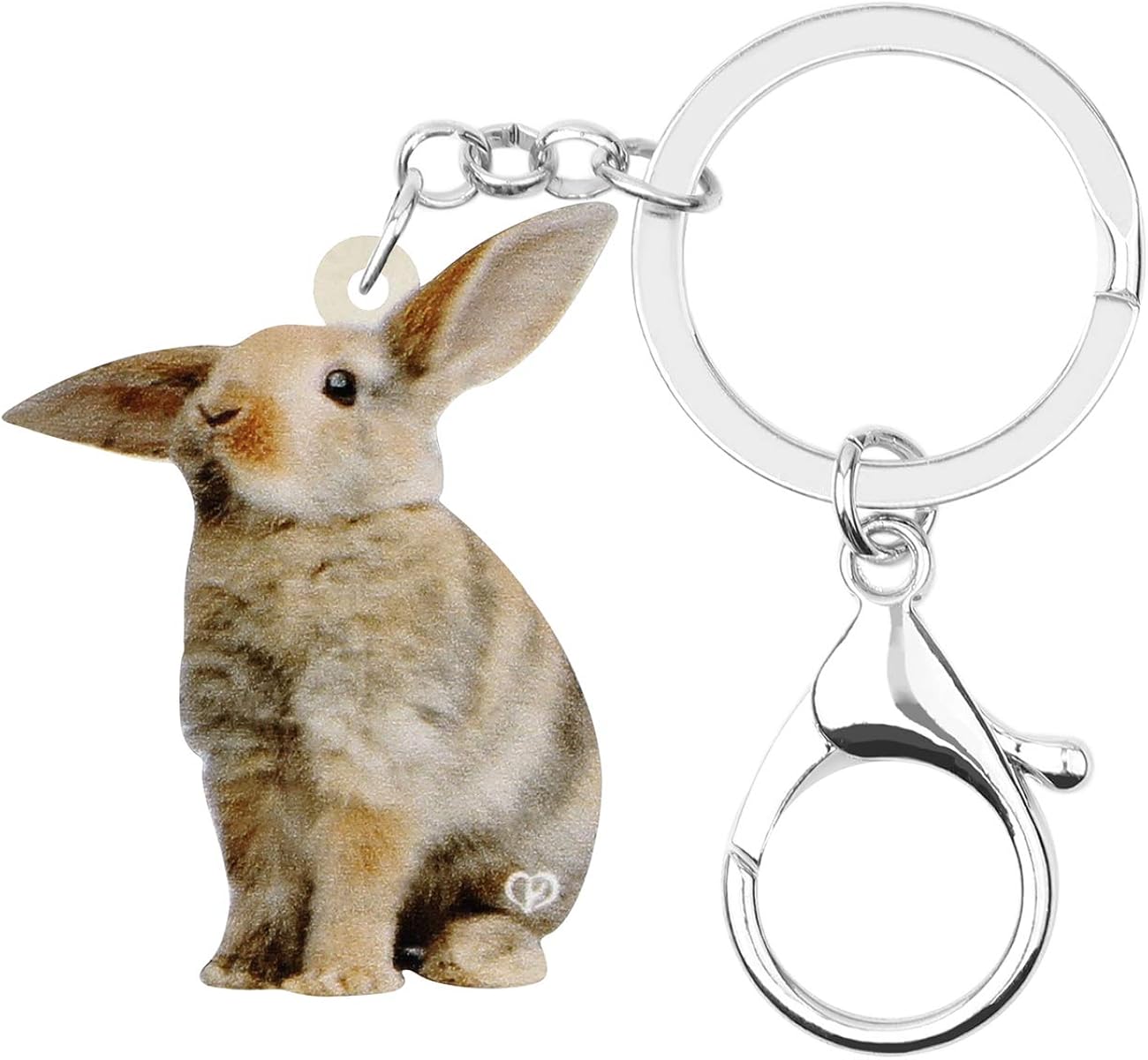 bunny keychain