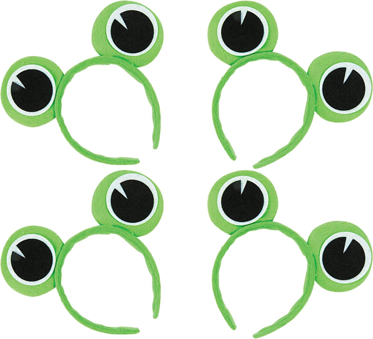 Passover Toys Plush Frog Eye Headbands Set of 2