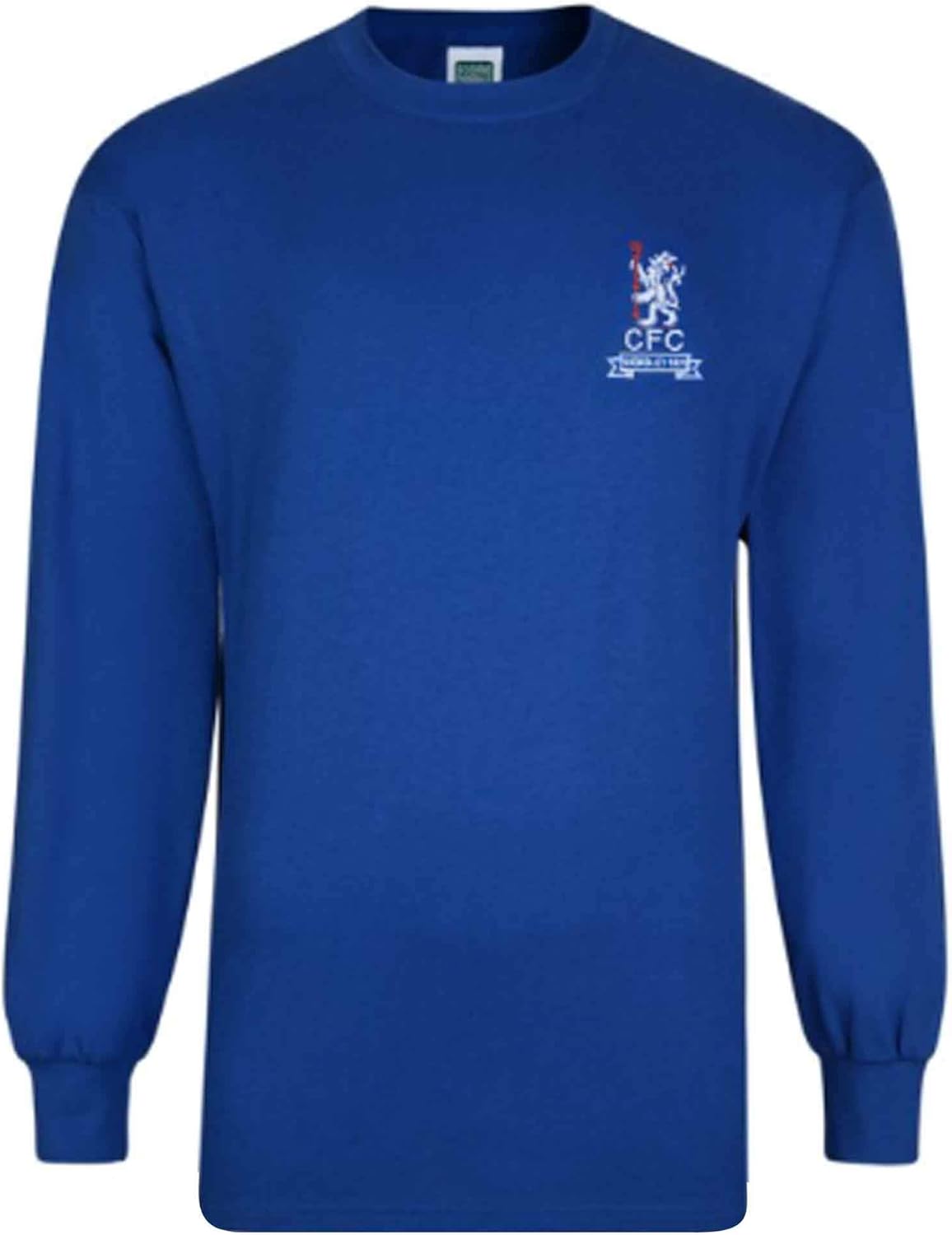 100% Cotton Official Chelsea FC 1970 FA Cup Final Classic Retro Shirt Sports & Outdoors Men