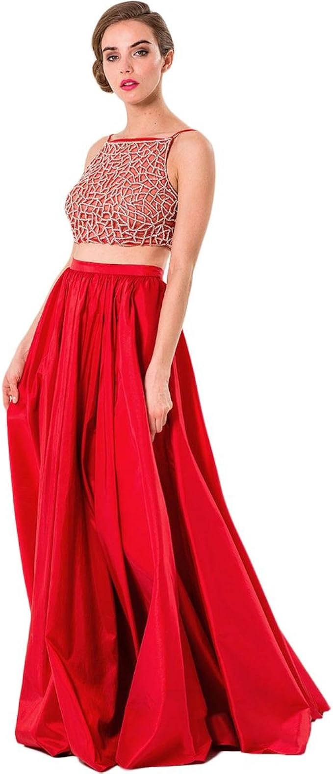 red gowns for womens