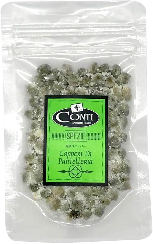 Amazon Conti パンテレッリア産塩漬けケッパー 50g Conti Stefano Firenze スパイス ハーブ 通販
