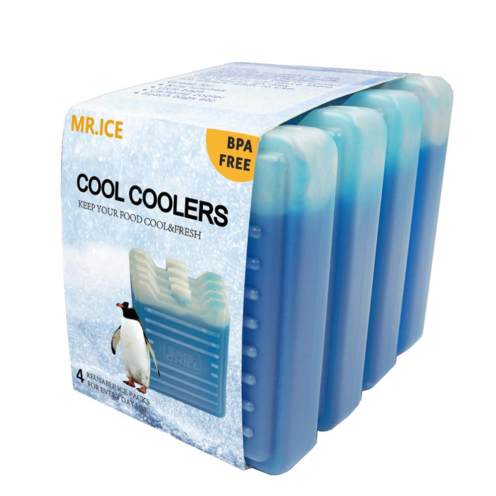Cold Slim Ice Packs Freezer Mini Camping Hiking Reusable Picnic Boat