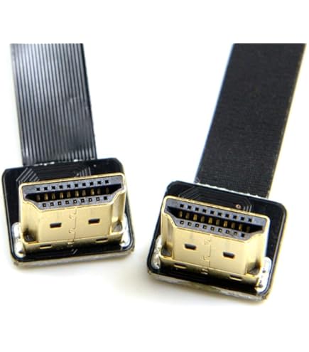 Xiwai CYFPV Dual 90 Degree Right Angled HDMI Type A