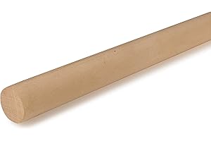 Cindoco Birch Dowel 7/8" Round, Single Piece