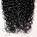 Perstar Brazilian Virgin Hair Bundles Water Wave Bundles with Closure 100% Unprocessed Human Hair Bundles Wet Wavy Human Hair Weave Bundles Brazilian Curly Hair Bundles With Lace Closure 8