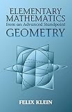 Elementary Mathematics from an Advanced Standpoint: Geometry