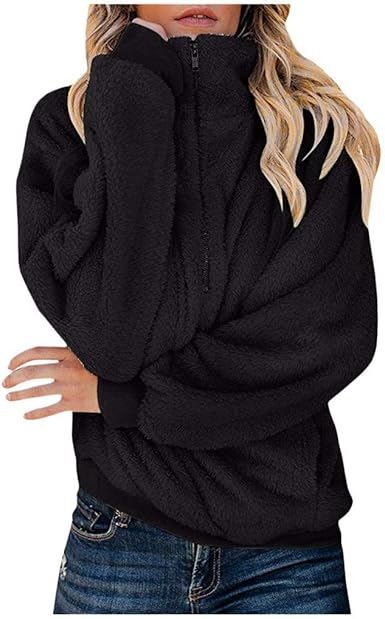 trendy fleece pullover