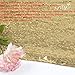 TRLYC 12x 120 Inch Sparkly Gold Sequin Table Runner,Beautiful Sequin Tablerunner Gold
