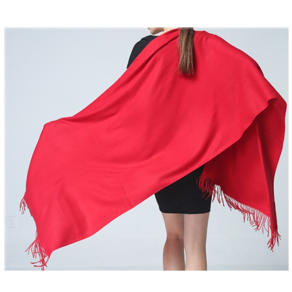 MMYOMI Damen Herren Liebhaber Unisex Glatt Kaschmir Schal Super Weiche Plaid solide Pashmina Wrap Schal