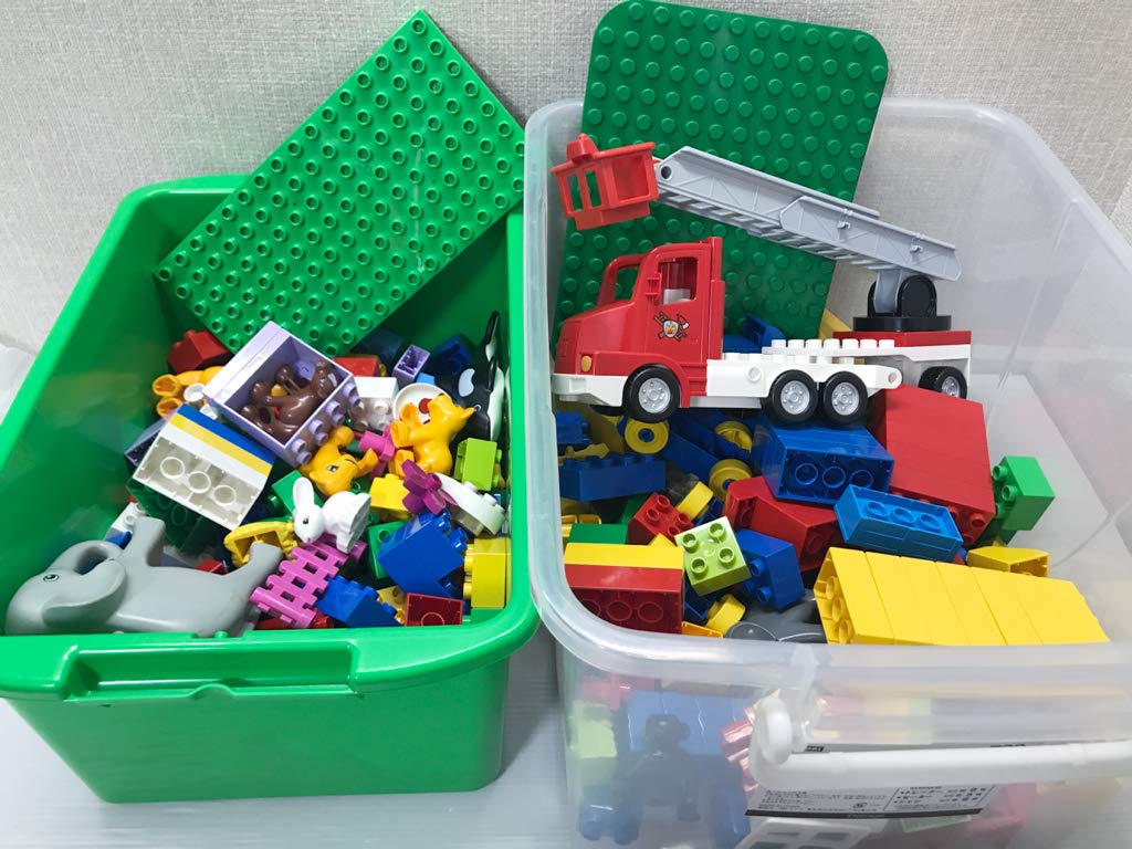 基礎板付き Lego B07nl8rvsk 動物 はしご車 大量 レゴデュプロ ブロック 新しいコレクション