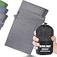 Frelaxy Ultralight Sleeping Bag Liner - Lighter & Compact, 3 Sizes Travel Sheets & Adult Sleep Sack, Comfy Breathable & Cooling & Silky Soft, Quick-Drying, for Backpacking, Hotel, Camping, Hostels