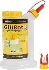 FastCap Glu-Bot Glue Bottle 16oz Drip-Free Spill-Free Wood Adhesive view 1