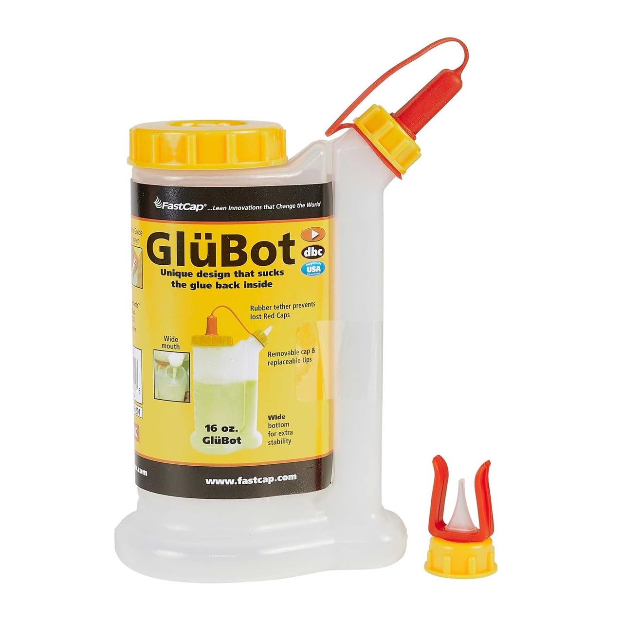 FastCap Glu-Bot Glue Bottle (16 Ounces)