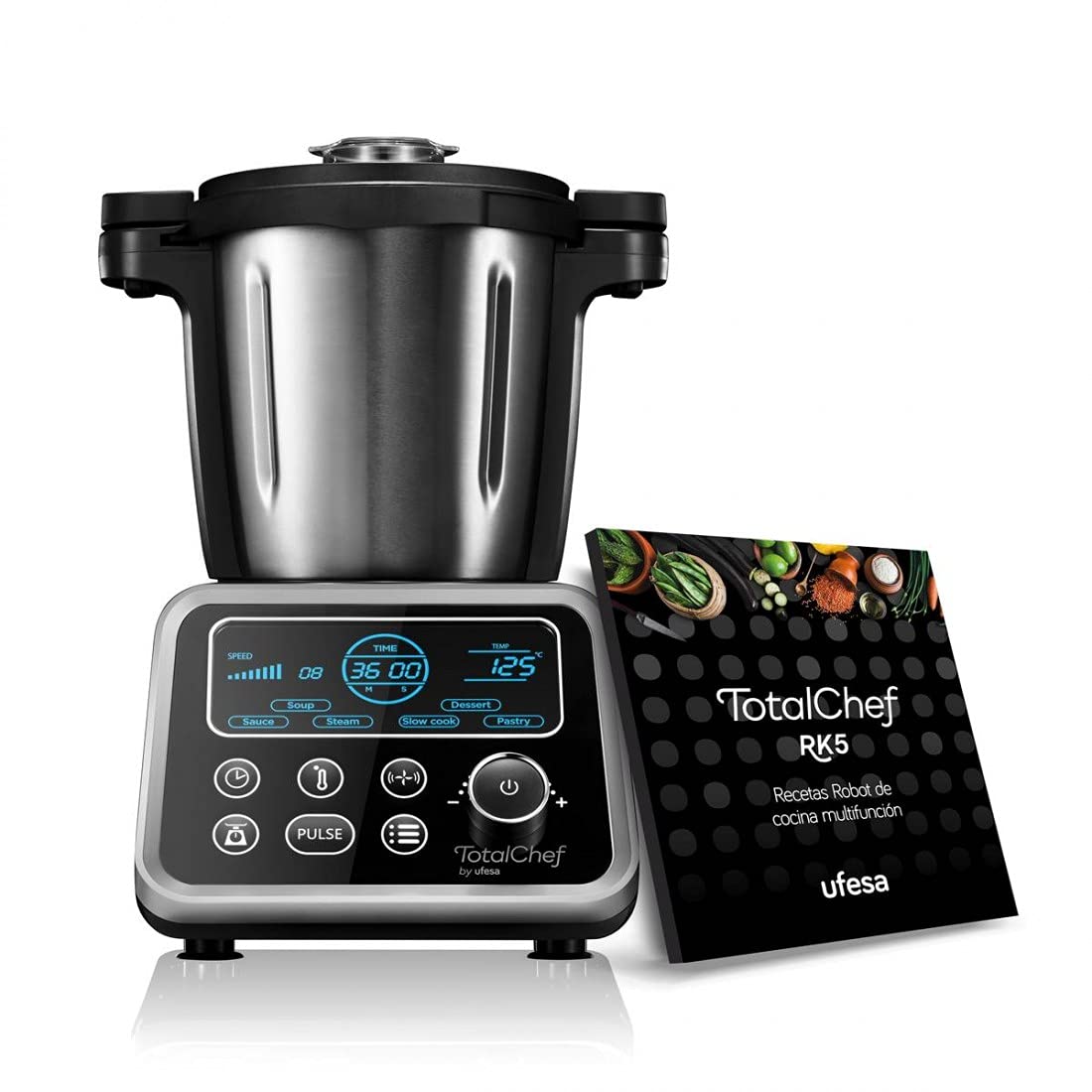 Ufesa-Totalchef-RK5-Robot-de-Cocina-con-multiples-programas-para-cocinar-1700W-de-potencia-pantalla-LCD-jarra-con-3 Ufesa-Totalchef-RK5-Robot-de-Cocina-con-multiples-programas-para-cocinar-1700W-de-potencia-pantalla-LCD-jarra-con-3