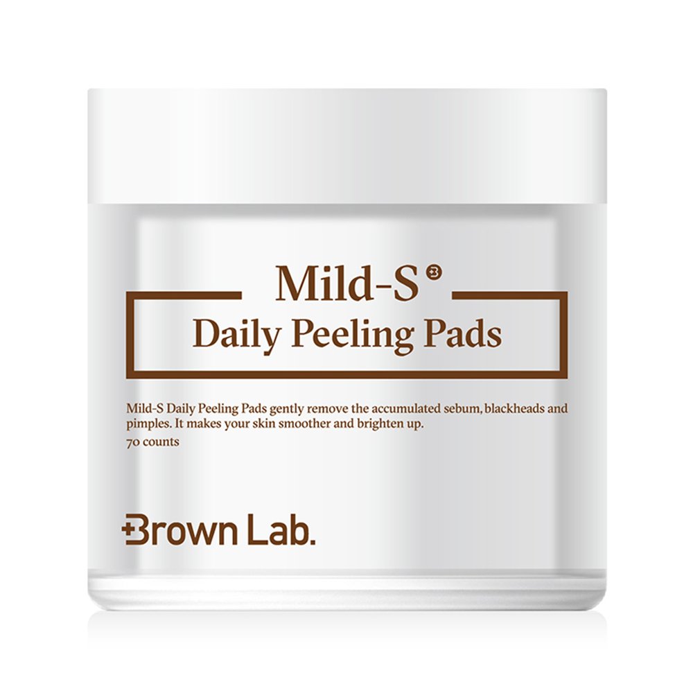Amazon Com Brown Lab Mild S Daily Peeling Pads 70 Counts Beauty