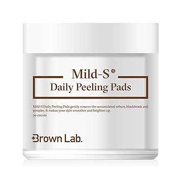 Amazon Com Brown Lab Mild S Daily Peeling Pads 70 Counts Beauty