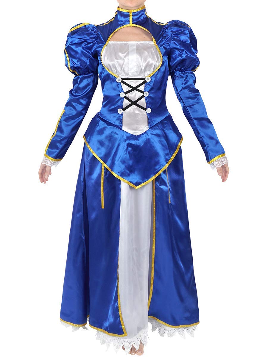 fate saber blue dress Fate/stay night
