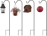 Urban Deco Adjustable Shepherds Crook Hooks for Garden Lights - 4 Pack view 1