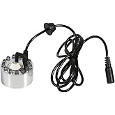 24V Color Changing Ultrasonic Mist Maker Water Fountain Pond Fogger Air Humidifier Atomizer Mini Fog Machine, Ultrasonic Mist Maker Fogger Atomizer FoggersIndoor Fountain