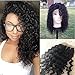Human Hair Lace Closure 18 Inch Deep Wave Closure Only 3 Part Brazilian Hair Deep Curly Closure 4