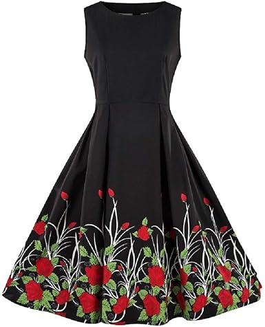 black midi dress amazon