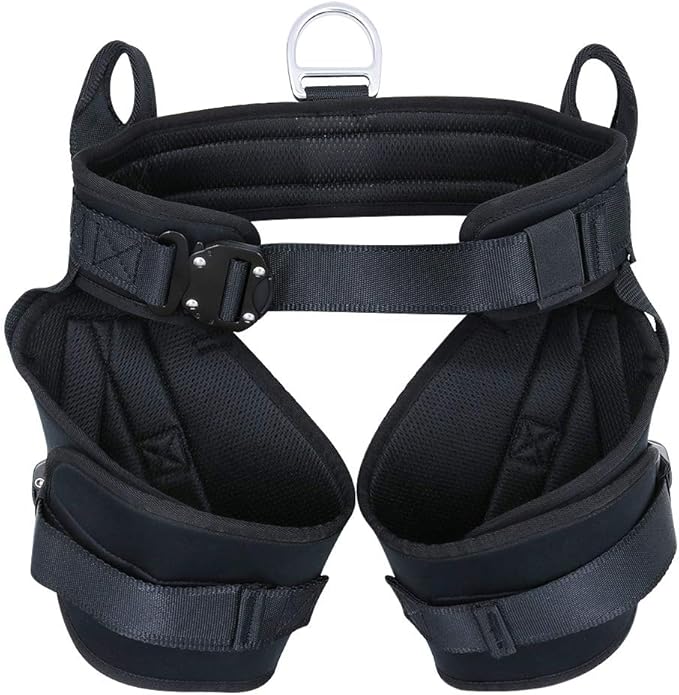 X XBEN Bungee Jumping Harness, Premium Padded Safety Half Body Harness for