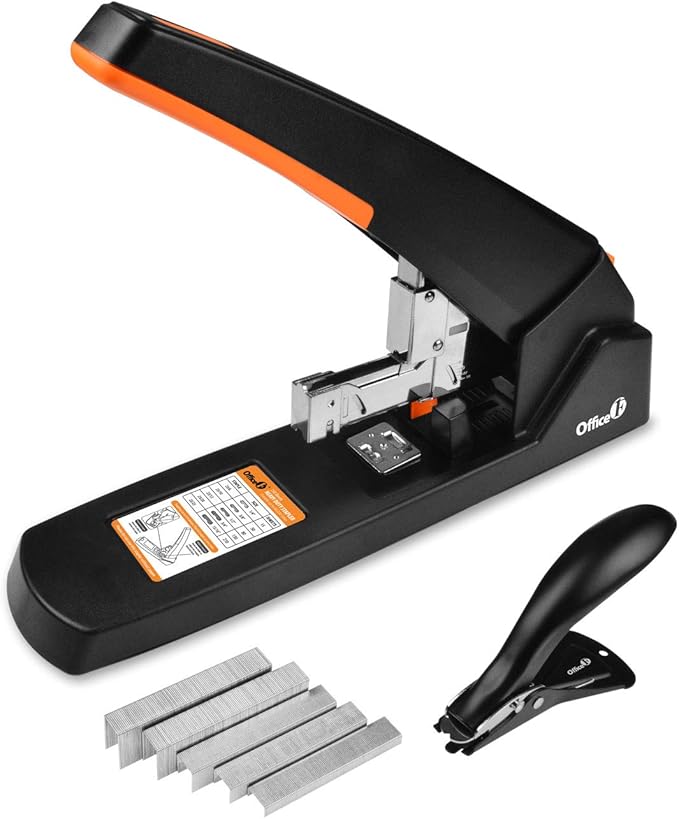 OFFICE1ST Heavy Duty Stapler, 210 Sheet Large Capacity Professional