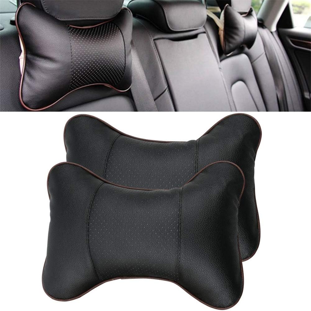 DTGTEX Autositz-Kopfstütze 2 Stück - Atmungsaktiv Bequem Für AAA Modelle