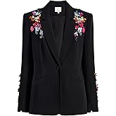 Cinq à Sept Women's Paillette Vines Cheyenne Blazer