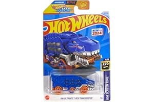 Hot Wheels Ultimate T-Rex Transporter (Blue) HW Screen Time 4/10