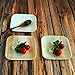 Leafily Palm Leaf Plates - 6 inch Square - Heavy Duty - Elegant - 100% Compostable - Better than Bamboo or Wood - Disposable - Biodegradable - Premium Party Plates - USDA Certified - 22 Count